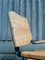 French Flat Metal & Pine Armchair, 1960s, Image 4