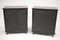 Black Lacquered Cabinets with Braces, 1950s, Set of 2, Image 7