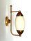 Mid-Century Wall Lamps, 1950s, Set of 3, Image 3