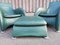 Lounge Chairs & Ottoman by Gerard van der Berg for Montis, 1990s, Set of 3 3