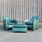 Lounge Chairs & Ottoman by Gerard van der Berg for Montis, 1990s, Set of 3 1