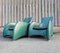 Lounge Chairs & Ottoman by Gerard van der Berg for Montis, 1990s, Set of 3 9