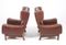 Leather Wingback Chairs from Eran, 1960s, Set of 2 5