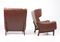 Leather Wingback Chairs from Eran, 1960s, Set of 2 6