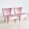 Blush Pink Velvet Club Chair, 1970s 2