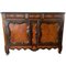 Antikes Sideboard aus geschnitztem Ulmenholz im Louis XV Stil 1