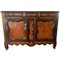 Antique Louis XV Style Carved Elm Sideboard 1