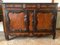 Antikes Sideboard aus geschnitztem Ulmenholz im Louis XV Stil 2