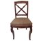 Antique French Empire Walnut Chairs, 1820s, Set of 5, Image 1