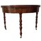 Antique French Walnut Console Table, 1850s 1