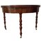 Antique French Walnut Console Table, 1850s, Image 1