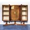 Italian Rosewood Highboard with 3 Birch Briar Root Doors by Vittorio Dassi for Lissone, 1950s 7