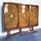 Italian Rosewood Highboard with 3 Birch Briar Root Doors by Vittorio Dassi for Lissone, 1950s 8