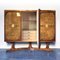 Italian Rosewood Highboard with 3 Birch Briar Root Doors by Vittorio Dassi for Lissone, 1950s 6