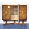 Italian Rosewood Highboard with 3 Birch Briar Root Doors by Vittorio Dassi for Lissone, 1950s, Image 6