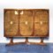 Italian Rosewood Highboard with 3 Birch Briar Root Doors by Vittorio Dassi for Lissone, 1950s, Image 5