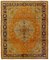 Vintage Turkish Ushak Rectangular Rug 1