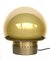 Lampe de Bureau Vintage en Laiton & en Verre 2