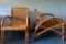 Mid-Century Bamboo & Rattan Lounge Chairs with Curved Arms, 1960s, Set of 2, Image 1