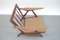 Dänischer moderner Vintage Sessel mit gebogenen Armlehnen 6