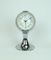 Vintage Chrome Alarm Clock with Trumpet Base from Blessing, Image 1