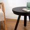 Small Black Batea Tray Table by Daniel García Sánchez for WOODENDOT 9