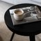 Small Black Batea Tray Table by Daniel García Sánchez for WOODENDOT 4