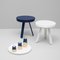 Small White Batea Tray Table by Daniel García Sánchez for WOODENDOT 2