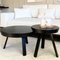 Medium Black Batea Coffee Table with Storage by Daniel García Sánchez for WOODENDOT 4