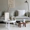 Medium White Batea Coffee Table with Storage by Daniel García Sánchez for WOODENDOT, Image 5