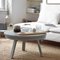 Medium Grey Batea Coffee Table with Storage by Daniel García Sánchez for WOODENDOT 2