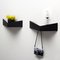 Large Black Pelican Shelf with Hidden Hooks by Daniel García Sánchez for WOODENDOT 5