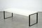 White Lacquered Coffee Table, 1960s 3
