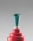#02 Mini HYBRID Vase in Rot-Weiß-Türkis von Tal Batit 3