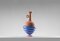 #06 Mini HYBRID Vase in Navy Blue-Light Purple by Tal Batit 1