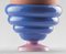 #06 Mini HYBRID Vase in Navy Blue-Light Purple by Tal Batit 4
