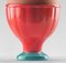#04 Mini HYBRID Vase in Red-Turquoise by Tal Batit 4