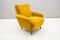 Ensemble de Salon Jaune Mid-Century, Italie 10