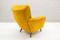 Ensemble de Salon Jaune Mid-Century, Italie 12