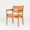 Poltrone JH 525 di Hans J. Wegner per C.M. Madsen, anni '50, set di 2, Immagine 5