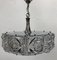 Vintage Crystal Glass Chandelier, Image 1