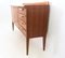 Italian Walnut Sideboard with Maple Interior, 1950s 4