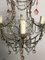Vintage Chandelier with Pink Murano Drops 12