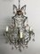 Vintage Chandelier with Pink Murano Drops 10