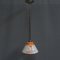 Art Deco Hanging Lamp with Glass Shade 1