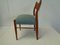 Italian Oak Chairs, 1950s, Set of 4, Image 2