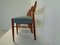 Italian Oak Chairs, 1950s, Set of 4 3