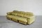 Olivgrünes Vintage DS 101 Leder Sofa von de Sede 29
