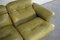 Olivgrünes Vintage DS 101 Leder Sofa von de Sede 6