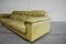 Olivgrünes Vintage DS 101 Leder Sofa von de Sede 33